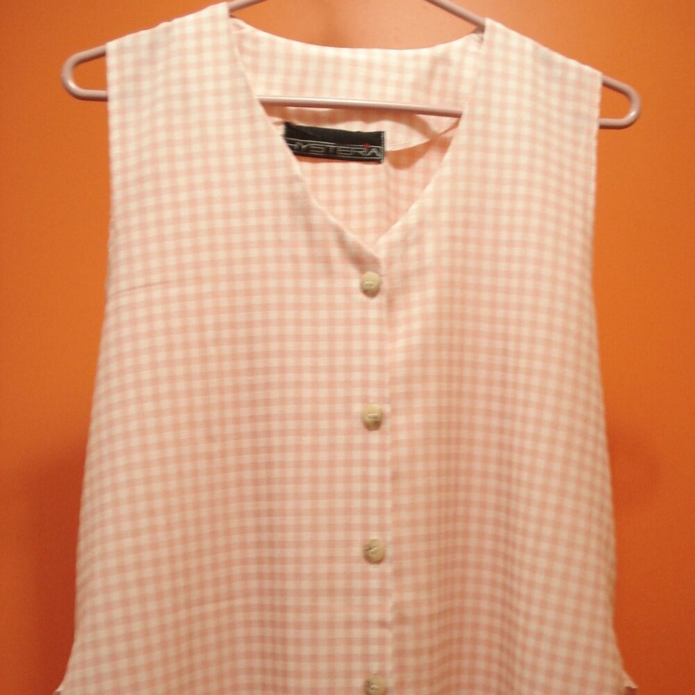 Plaid Button Up Smock MAXI Dress for late Summer and early Fall